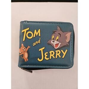 Tom and Jerry Retro Cartoon | Classic Zipper Wallet for fans and Collectors